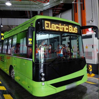 Bus LED Display Écran de message interne avant arrière Panneau de destination d'itinéraire de contrôle sans fil