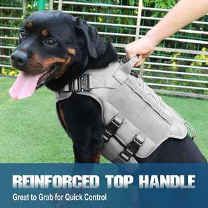Fabrikanten Groothandel Kleine Waterdichte Verstelbare Premium Omkeerbare Vest Tactische No Pull Hond Set Luxe Huisdier Harnas