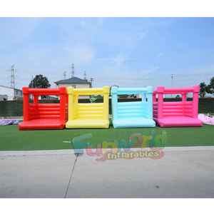 Castillo Inflable Blanco de 13x13 para Revelación de Género, Castillo Inflable para Bodas <span class=keywords><strong>en</strong></span> <span class=keywords><strong>Venta</strong></span> con Diferentes Colores para Negocios de Alquiler - Product Image 6