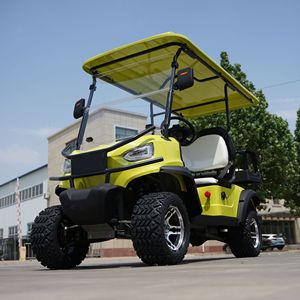 Carrito de Golf Eléctrico 48v60v72v con Batería de 100ah, 18cm de Distancia al Suelo, Vehículo Todoterreno para Parques y Resorts - Product Image 3