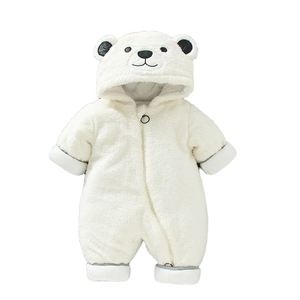 Conjunto de Ropa para Bebé Recién Nacido con Manoplas Plegables, Ropa de Invierno de Forro Polar para Niñas y Niños - Product Image 1