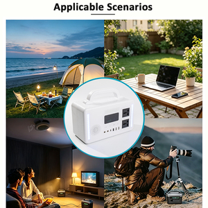 Emergency Camping household <b>solar</b> <b>generator</b> 300w lifepo4 portable power station - Product Image 4