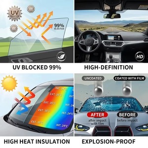 Película de Protección para Vidrios de Auto 3M Tint Film New Vision, Tinte de Ventana de Nitruro de Titanio y Cerámica, Sin Bloqueo de Señal, Adhesivo para Ventanas - Product Image 5