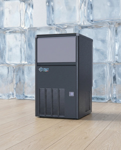 ICE ITALY ABE 30W R290 - Ice <b>Cube</b> Maker Machine Water Cooled 387x482x686mm Production in 24h - 30Kg - Product Image 1