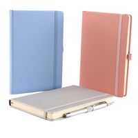 Carnet de poche en lin thermocollé à couverture rigide DG A7, pages vierges, pour le bureau, la maison, l'école, fournitures d'écriture, cadeau