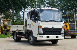 HOWO รถบรรทุกขนส่งสินค้า3Ton 5Ton ดีเซลรถบรรทุกขนาดเล็ก lhd/rhd สำหรับการขนส่งทางน้ำนม - Product Image 2
