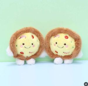 Pendentif en peluche amusant en forme de poupée pizza de dessin animé, petite poupée à longues jambes, cadeau d'anniversaire, breloque anti-stress - Product Image 3