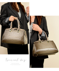 Bolsos de Mano de Lujo para Mujer, Bolsos de Mensajero de Piel Sintética, Bolsos de Hombro Portátiles, Bolsos Tote de Moda para Mujer - Product Image 4