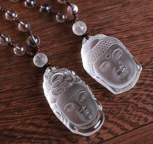 1000 Moq จี้นำโชคทางศาสนาอัญมณีปะการังสีขาวแกะสลักพระพุทธเจ้าเครื่องประดับสำหรับสั่งซื้อจำนวนมาก - Product Image 3