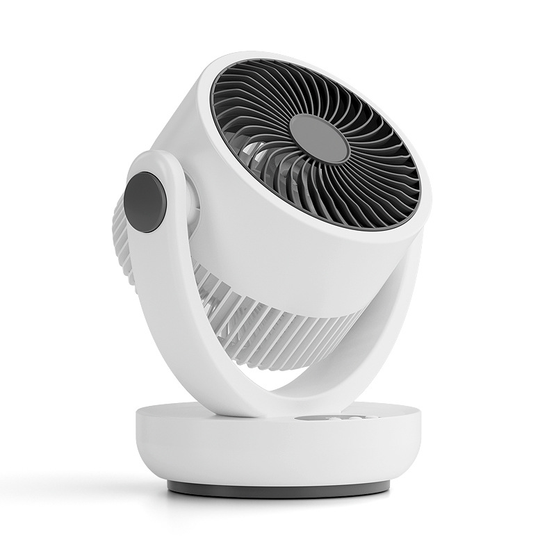 8000mAh USB Rechargeable Desk Fan 120° Horizontal 90° Vertical Rotation 1-100 Speed Oscillating Table Fan Quiet for Household