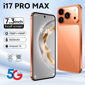 โทรศัพท์มือถือใหม่แกะกล่อง ยี่ห้อ I รุ่น 17 <span class=keywords><strong>Pro</strong></span> <span class=keywords><strong>Max</strong></span> ระบบ Android รองรับ 4G 5G แรม 12GB ความจุ 512GB กล้อง 64MP หน้าจอ 6.9 นิ้ว แบตเตอรี่ 4800mAh รองรับการชาร์จไร้สาย - Product Image 5