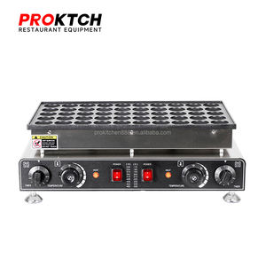 Machine à crêpes électrique antiadhésive 50 trous pour crêpes, muffins, gaufrier, mini machine à crêpes à soufflé commerciale - Product Image 1