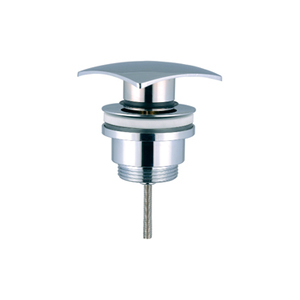 Ống Thoát Nước Chất Lượng Cao Phụ Kiện Ống Thoát Nước Với Nắp Vuông Clic Clac <span class=keywords><strong>Basin</strong></span> Drainer Brass Đẩy Xuống Pop Up Chất Thải - Product Image 1