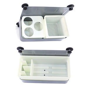 Estantes de almacenamiento de metal de aleación magnética gris UPSILON para RV/barco/yate Touring Car - Product Image 4