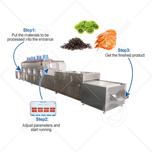 OCEAN Industrial Insect Tunnel <b>Microwave</b> Dryer <b>Oven</b> Tea Leaf Conveyor Belt <b>Microwave</b> Drying Machine - Product Image 5