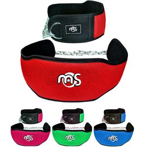 Ceinture de musculation avec chaîne pour la musculation, les tractions, la musculation et les entraînements de musculation, acier robuste et long - Product Image 1