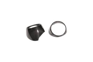 Kit de garnitures intérieures en fibre de carbone pour les sorties d'air conditionné latérales avant pour <span class=keywords><strong>Alfa</strong></span> <span class=keywords><strong>Romeo</strong></span> <span class=keywords><strong>Giulia</strong></span> 2016-2018 2 pièces - Product Image 6