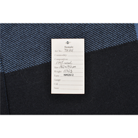 Couverture d'hiver BLUE PHOENIX pour lit simple, 100% laine d'agneau, style américain, certifiée OEKO-TEX, motif écossais géométrique personnalisé