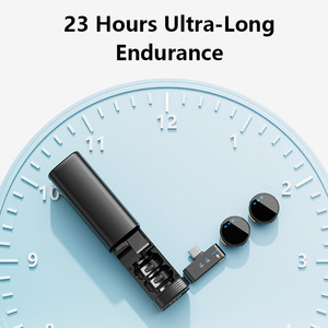 Micrófono Magnético Inalámbrico <span class=keywords><strong>A3</strong></span> 2.5G con Cancelación de Ruido ANC, Distancia de Transmisión de 80 Metros para Transmisión en Vivo desde Teléfonos Móviles - Product Image 2