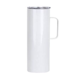 Vaso Térmico de Acero Inoxidable de Alta Calidad de 20Oz/30Oz, Recto, para Sublimación, Mantiene Bebidas Frías o Calientes, para Café, Cerveza, con Asa - Product Image 1