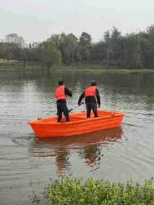 Remorques agricoles haute vitesse 3.1M PE plastique deux/quatre temps moteur à essence Durable deux couches pêche <span class=keywords><strong>recherche</strong></span> bateau de sauvetage - Product Image 4