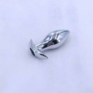 Tapón anal de metal con forma de plug anal para hombres, juguete de estimulación para adultos, entrenador anal, consolador, masajeador erótico. - Product Image 5
