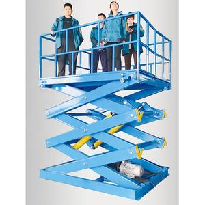 Elevador de tijera hidráulico con capacidad de carga de 1000kg más confiable para hoteles y talleres - Product Image 6