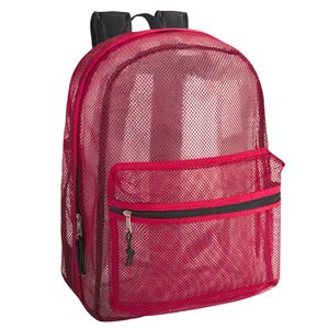 Sac à dos en filet robuste transparent pour l'école, la plage, la natation, le travail et les voyages - Product Image 1