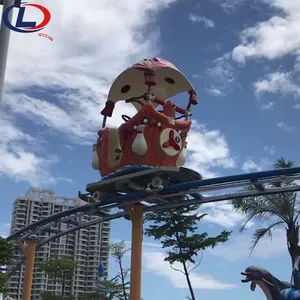 Amusement Park Track Bicicleta Pedal Elétrico Sky Bike Passeios Caminhada Espacial à venda