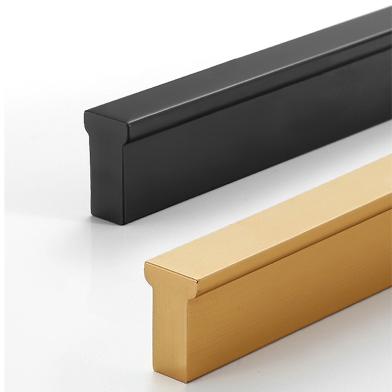 Современная алюминиевая золотая ручка для шкафа VOC, шкаф, шкаф, кухонный скрытый шкаф, Вытяжная ручка