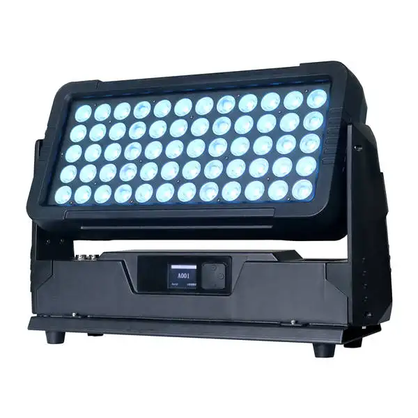 IP65 dmx esterna impermeabile dmx stage di illuminazione Architettonica 60x10w rgbw led wall washer luce della lavata