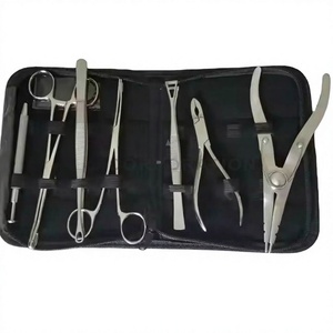 Nouvel arrivage : Kit d'instruments de piercing légers en acier inoxydable de qualité médicale certifié ISO13485 pour cliniques - Product Image 1