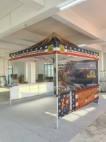 Tente Pop-up Personnalisée Imprimée en Gros, Pliable et Imperméable, pour Expositions, Foires, Stands de Vente et Marketing