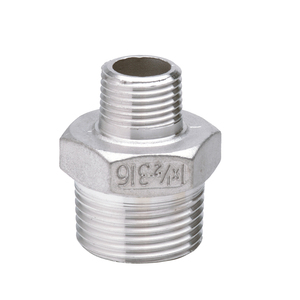 Raccordi per Tubi in Acciaio Inox di Alta Qualità, Nipplo Ridotto 1\"F X 1/2\"F - Product Image 2