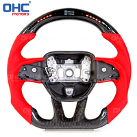 Volant de vente chaude pour Dodge Hellcat Charger Challenger 2015 2016 2017 2018 Led volant OHC MOTORS