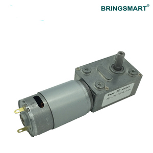 Bringsmart SRY-395 <span class=keywords><strong>Micro</strong></span> 12V 24V mô-men xoắn cao Worm Gear <span class=keywords><strong>Motor</strong></span> cho đồ chơi xe tự khóa cho <span class=keywords><strong>robot</strong></span> nhỏ điện DC bánh có động cơ - Product Image 4