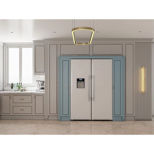 Factory Direct Price Plywood Pvc Navy Wooden Rta <strong>Cabinet</strong> High End Kitchen <strong>Pantry</strong> <strong>Cabinets</strong> Export - Product Image 5