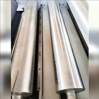 Machine de laminage automatique pour le travail du bois, panneaux MDF, panneaux de particules, film PET, PVC, HPL, ligne de laminage