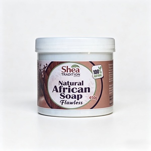 Natural Solid Black <b>Bath</b> Soap Handmade Organic 2 Years <b>Shelf</b> Life Shea Tradition - Product Image 6