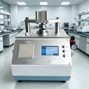 เครื่องทดสอบความต้านทานการไหลของอากาศ ISO 2965 ISO 9237 เครื่องทดสอบความสามารถในการซึมผ่านของอากาศของผ้า ISO 5636 เครื่องวัดความสามารถในการหายใจ - Product Image 1