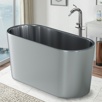 Baignoire froide en acier inoxydable personnalisable pour plongeon glacé, baignoire glacée pour athlètes, récupération après ent