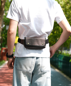 Riñonera Deportiva Estilo Coreano Unisex, Bandolera, Bolso de Cintura, Bolso de Pecho, Riñonera Personalizada Impermeable - Product Image 6