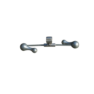 Vente chaude Zone D'alliage D'aluminium Productif Raccords Traverse En Forme Amortisseur D'espacement - Product Image 6