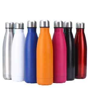 New Arrival 17oz 500ml <b>Cork</b> Bottom Vacuum Flask Insulated Stainless Steel Hike Eco <b>Bottle</b> with Lid OEM ODM Design - Product Image 1
