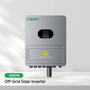 ระบบโซลาร์เซลล์ Calion Grid Solar 6KW 60-450Vdc 110Vac/220V/230V/240V MPPT เฟสเดียว สำหรับใช้ในบ้าน แบตเตอรี่ลิเธียม พร้อมจอ LCD ในตัว รองรับ WiFi มาตรฐาน IP66 ประสิทธิภาพ 97.5% - Product Image 1