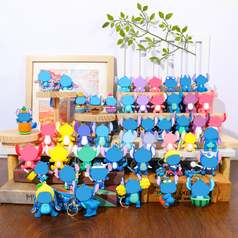 In Stock Cute Cartoon Doll Keychain