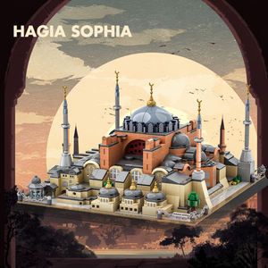 Wange 5253, Bloques de Construcción de la Mezquita Grande de Sheikh Zayed, Modelo de Ladrillos para Armar, Juego de Bloques de Construcción Educativos Personalizados - Product Image 6
