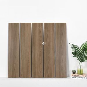 Directo de fábrica Casa moderna Sala de estar Baño Nuevo Grano de madera Porcelana <span class=keywords><strong>Pisos</strong></span> de cerámica 200x1000 para el hogar - Product Image 5