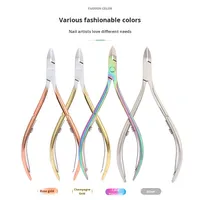 Coupe-cuticules en acier inoxydable FH D-501, éliminateur de callosités, coupe-ongles, usage domestique, outil de manucure, ouverture large des lames