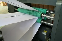 Ligne de production de rouleaux de papier A4 haute précision, moteur 380V, comptage et empilage automatiques des feuilles pour machine à fabriquer du papier A3